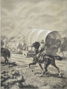 Illustrazione per I figli del Capitano Grant, 1924